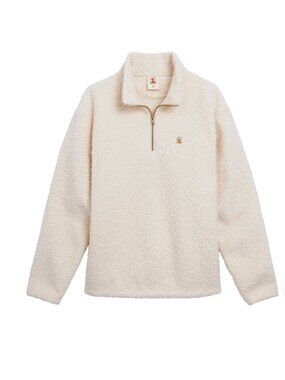 Dandy Del Mar The Cusco Sherpa Pullover Vintage Ivory XS
